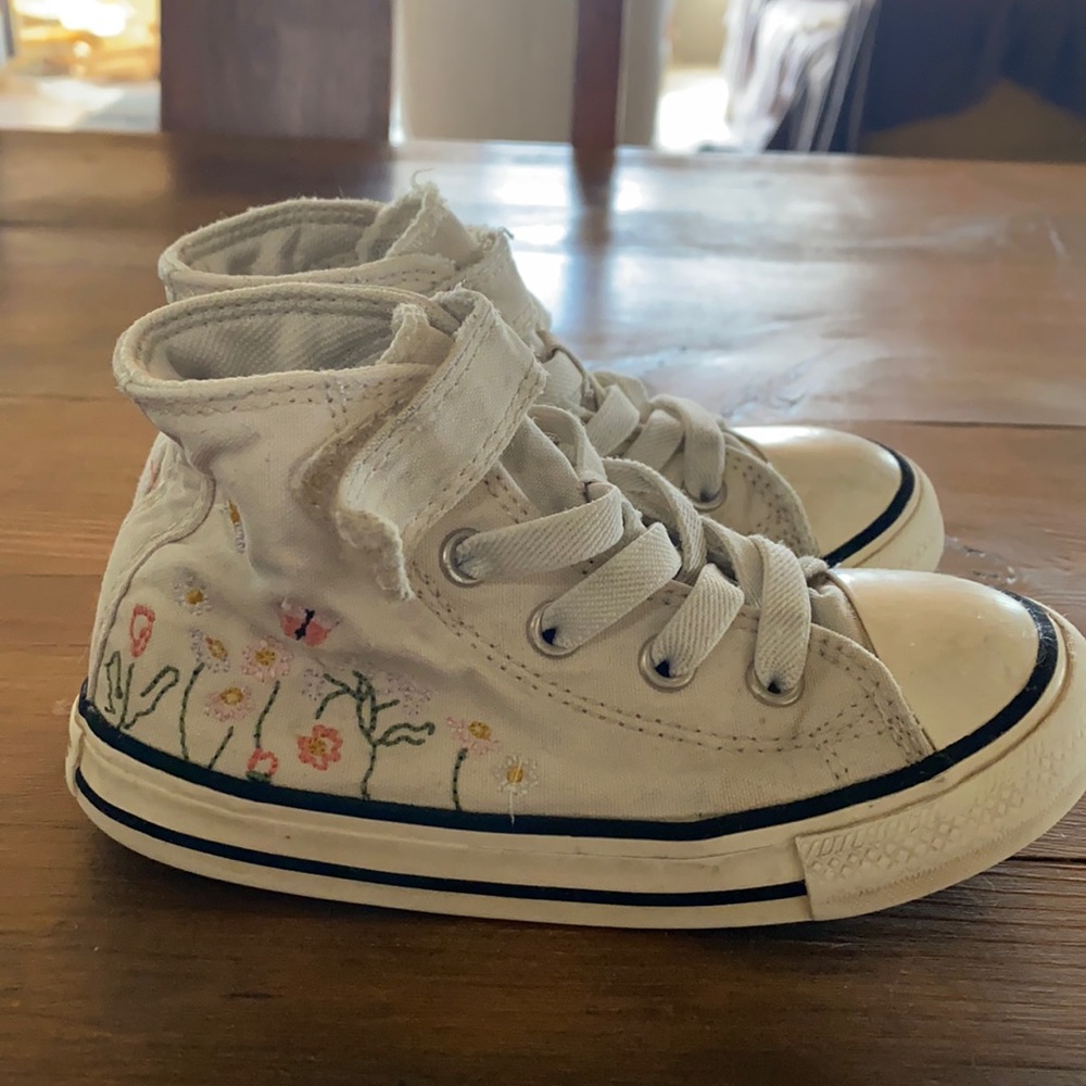 Limited Edition Embroidered Converse